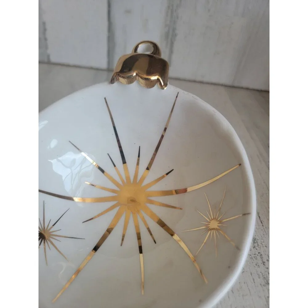 Grasslands white ball‎ ornament plate home decor